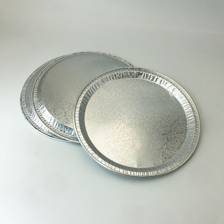 Einwegplatte aus Aluminiumfolie in Lebensmittelqualität