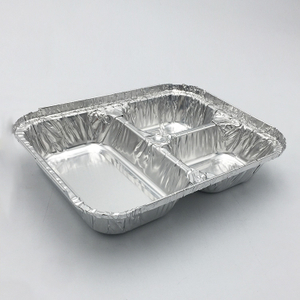 Einweg-Mahlzeitbox aus Aluminiumfolie